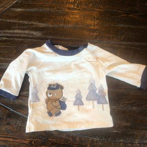 Mayoral Newborn Long Sleeve Tee